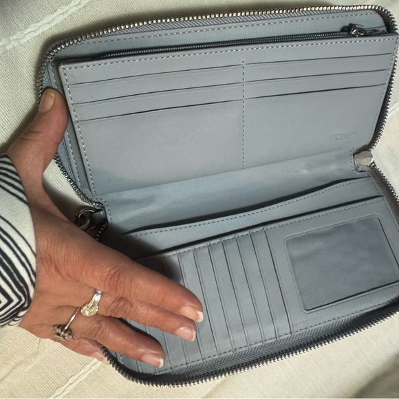 Coach Gray Wallet - Picture 4 of 5